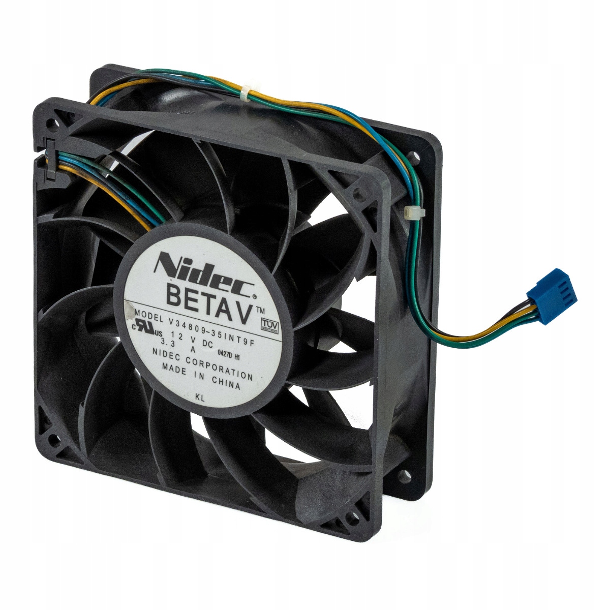 Nidec Beta V V34809-35INT9F 4-PIN 12V 3.3A 119x119x38mm