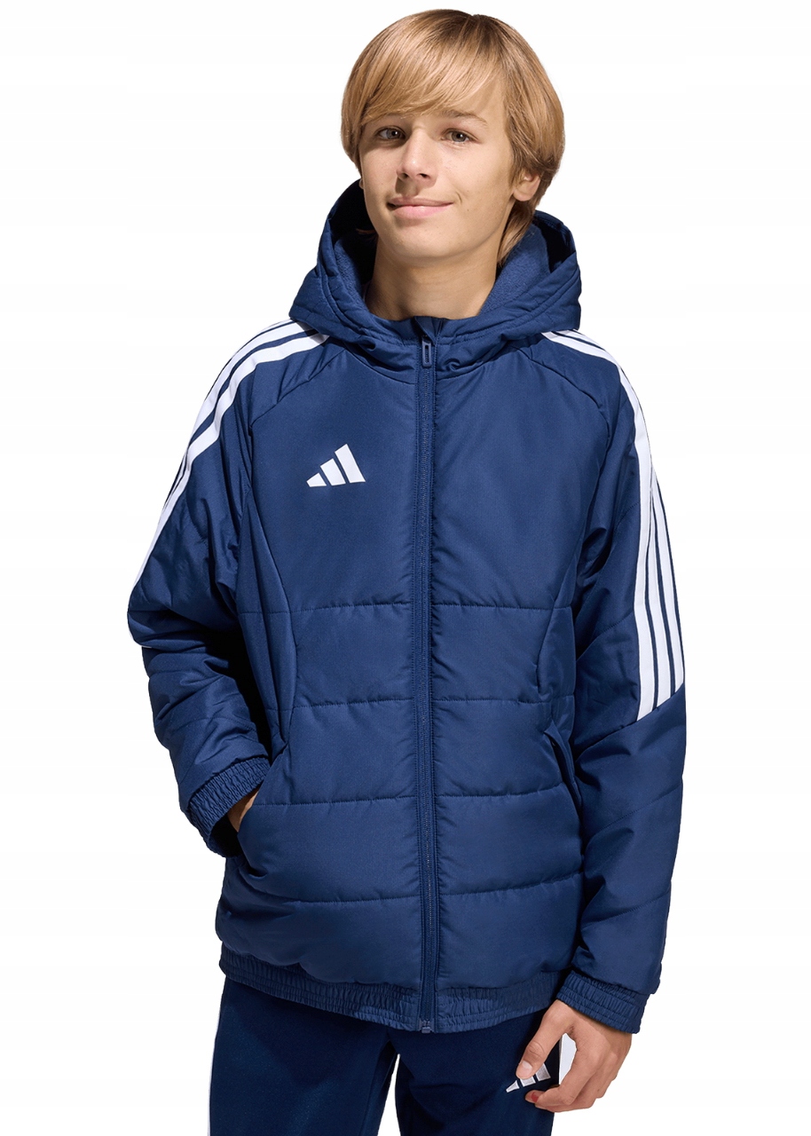 Kurtka Dziecięca adidas Zimowa Ocieplana Piłkarska Tiro 26 roz. 140