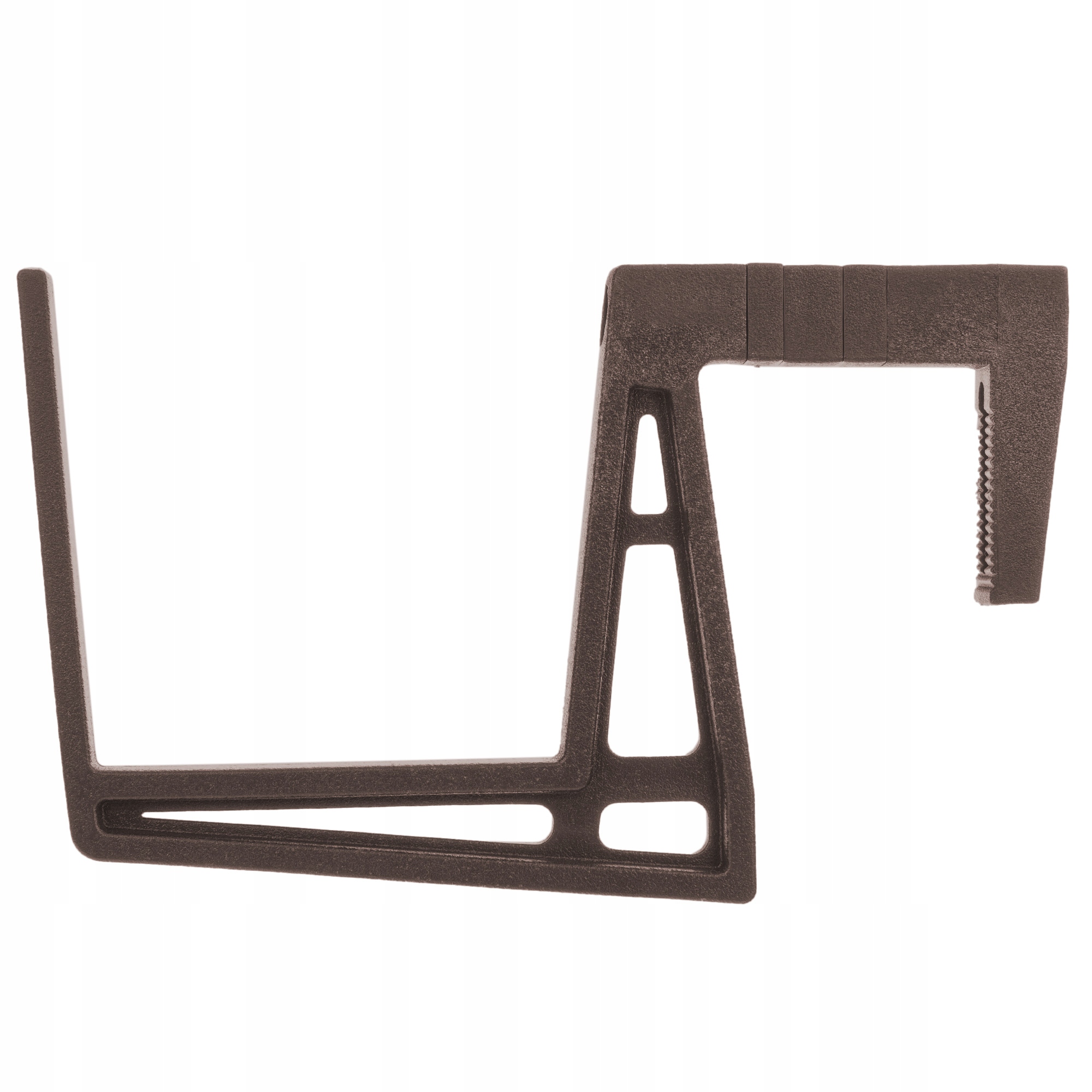 UCHWYT WIESZAK NA DONICZKĘ SKRZYNKĘ BALKONOWĄ HAK REGULOWANY PAKIET 2 szt Materiał wykonania tworzywo sztuczne