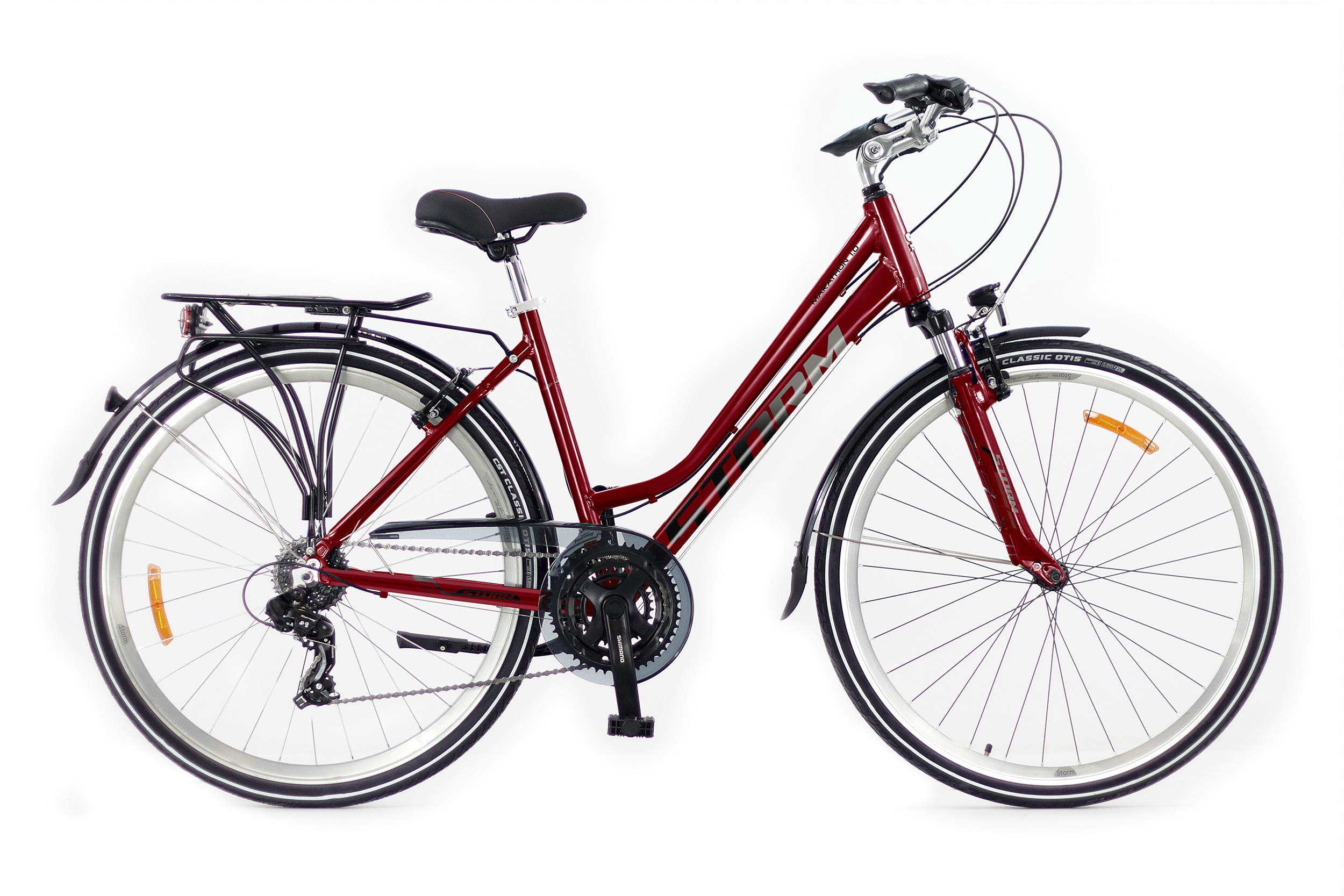 Rower Storm Marathon 1.0 Lady bordo 17