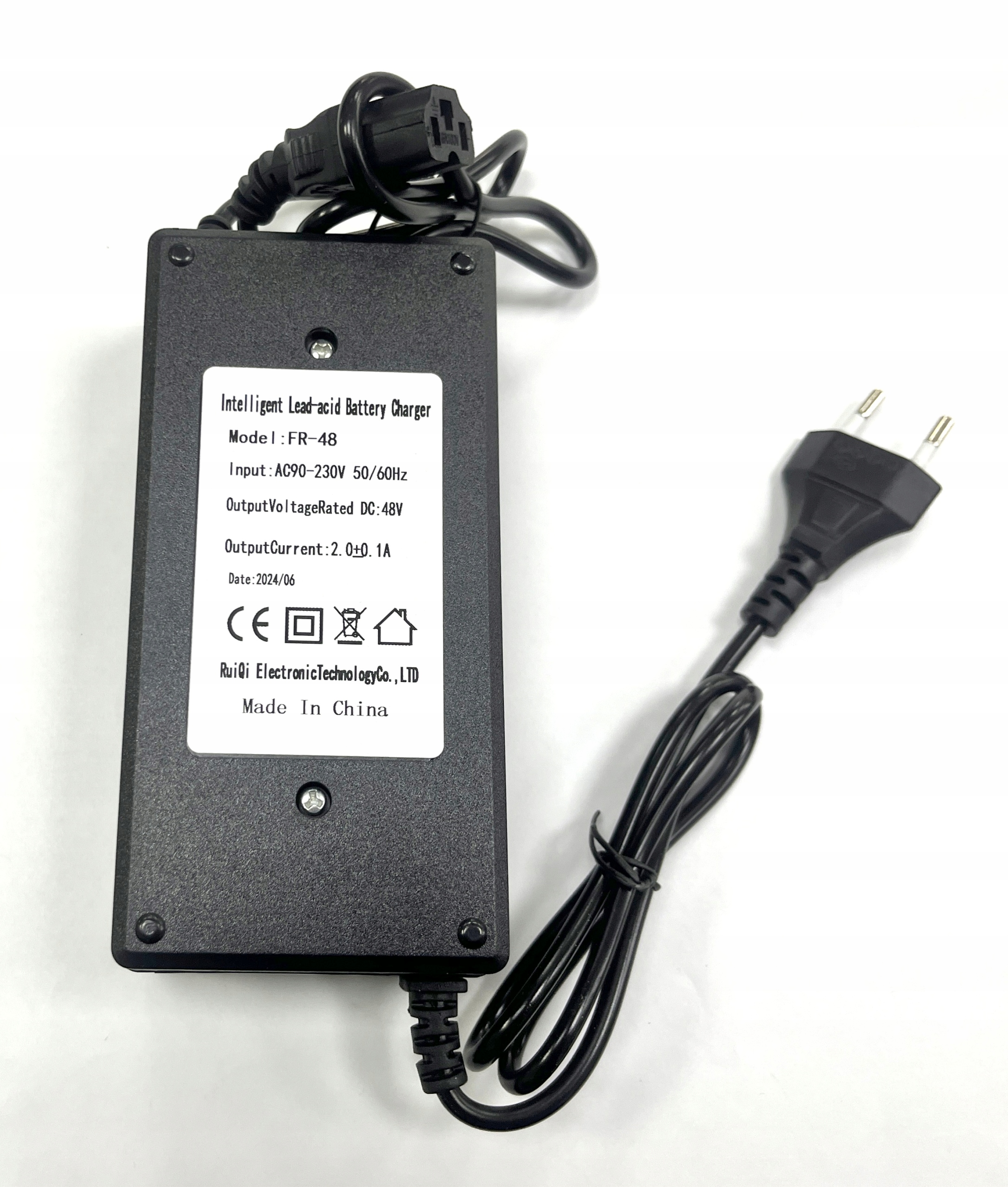 Ładowarka 48v skuter elektryczny Trójkołowiec Eroller Bili Bike FR-48