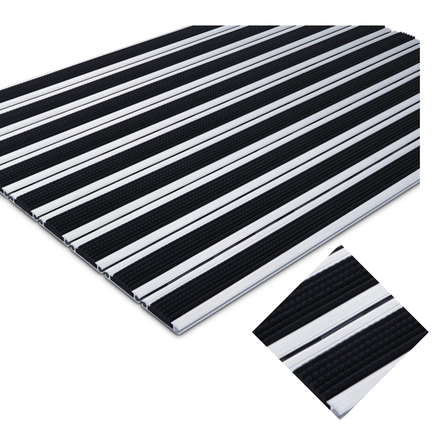 Polentex Rohožka Pod Dvere, Gumová, Hnedá 90x60 C12