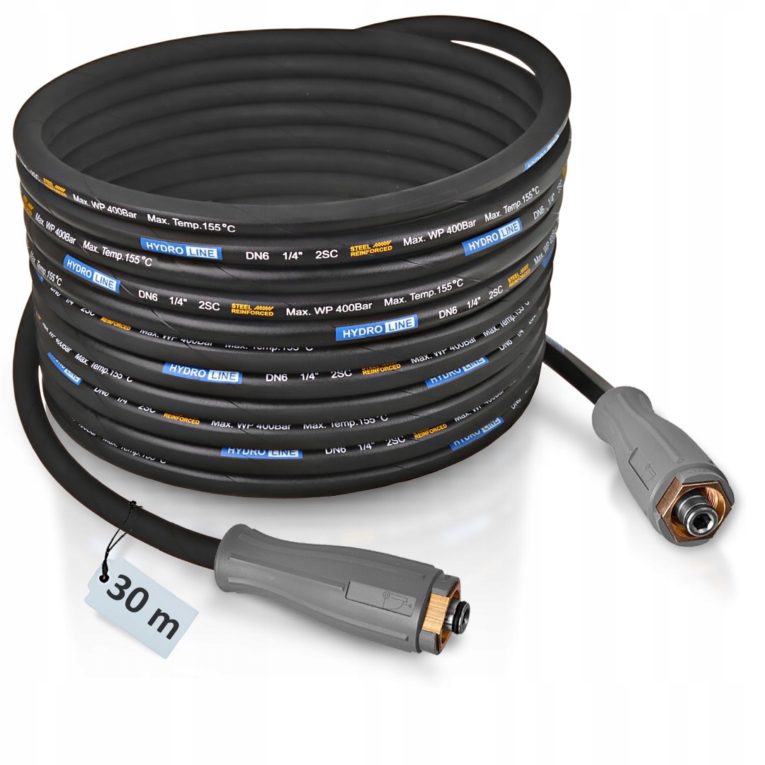 Hadice 30 m pro myčku Karcher Hd Hds s Easy Lock Force DN6 400B 155°C TR22