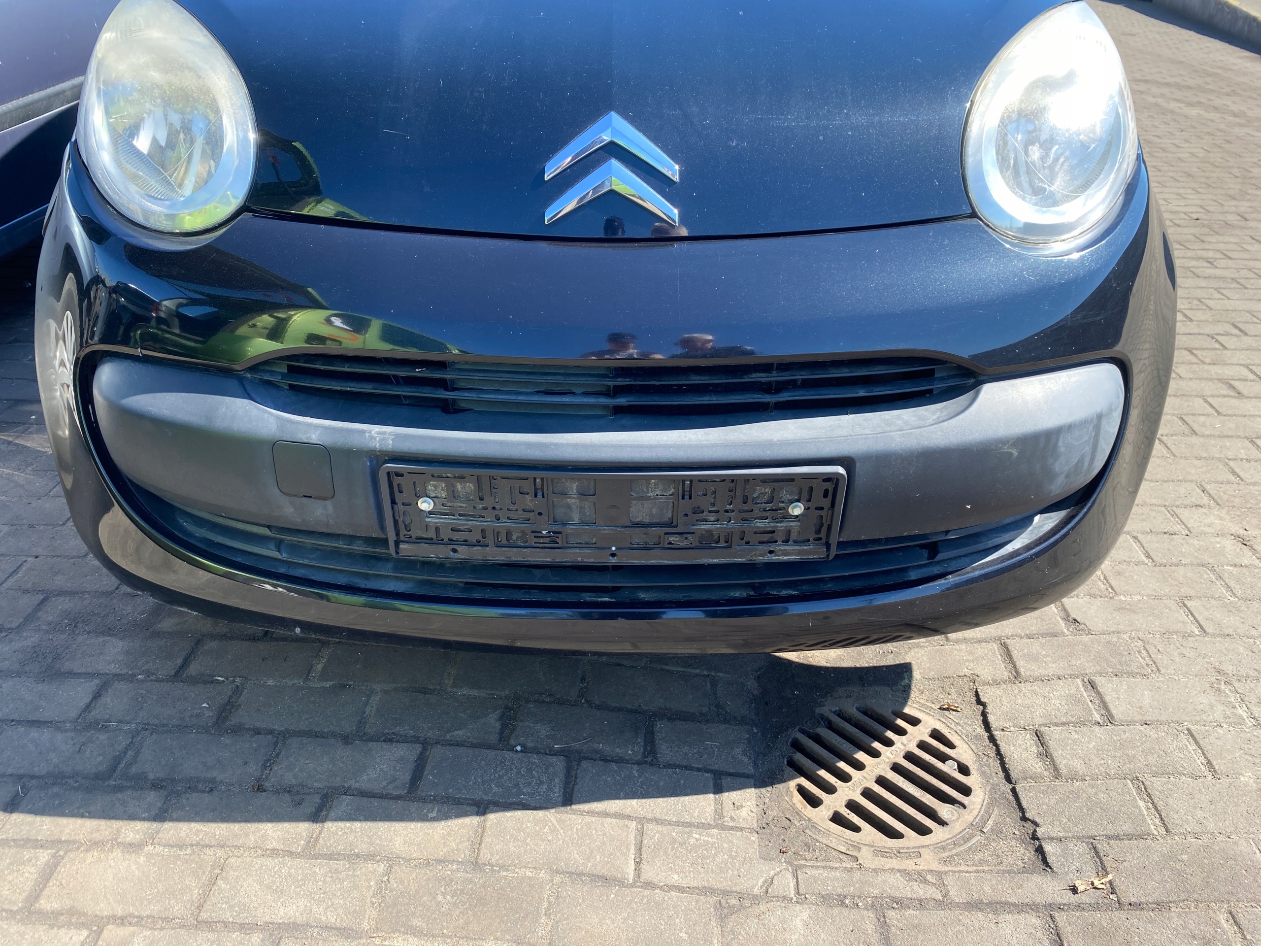 front bumper front Citroen C1 05-14 kod lakieru EXZ
