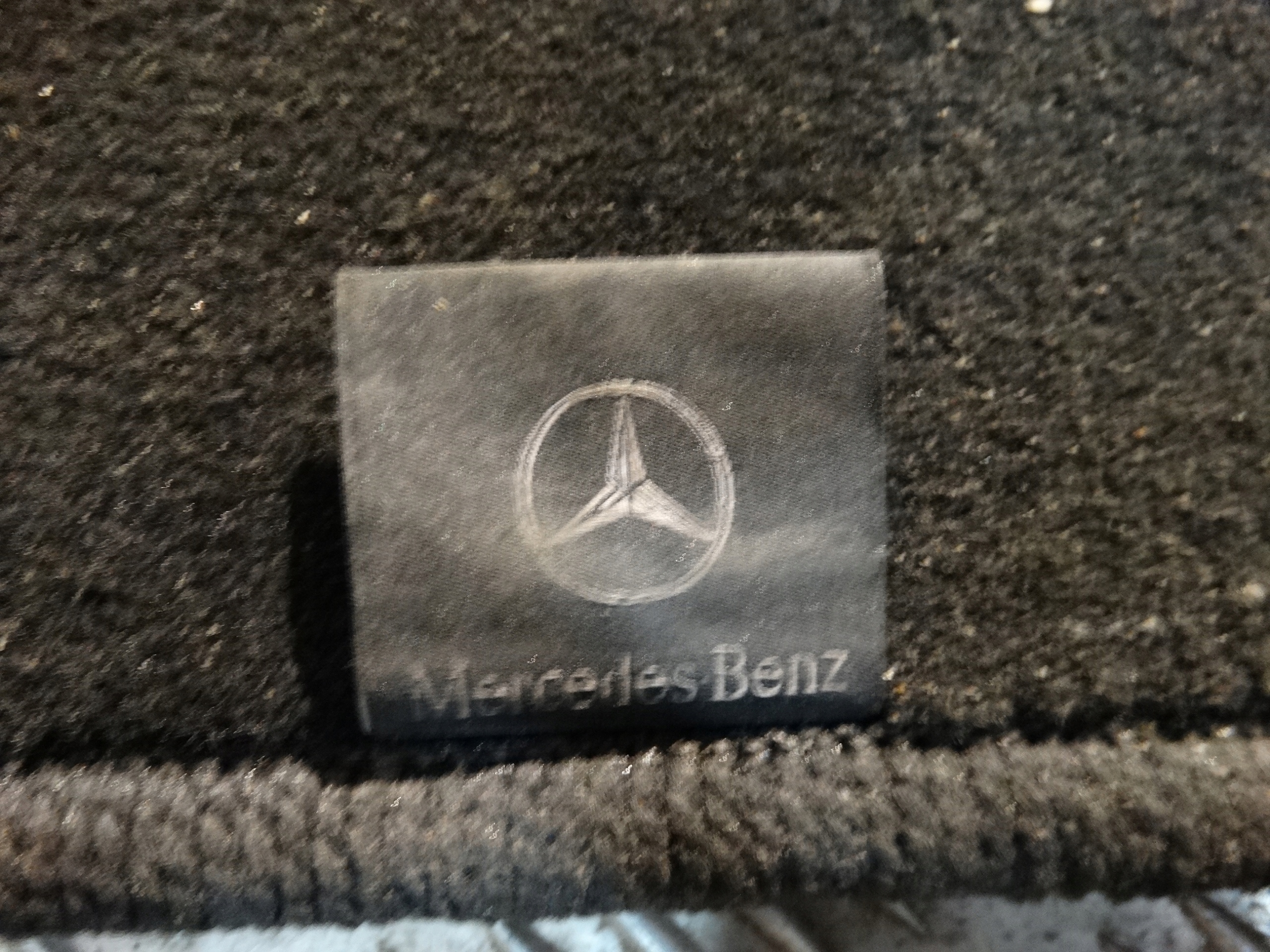 mats carpet boot MERCEDES W213 COMBI 1