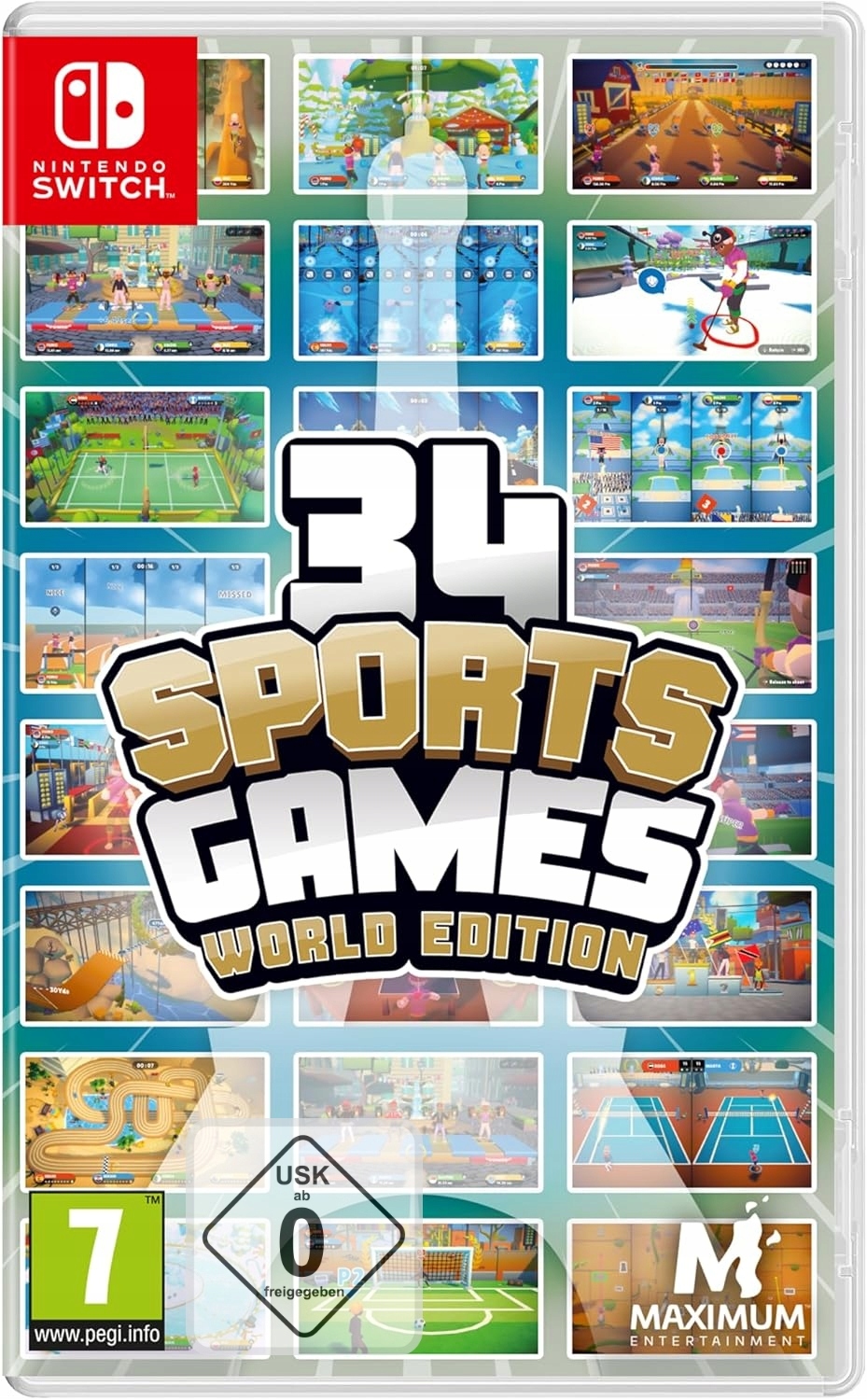 34 Sports Games World Edition Nintendo Switch Kartridż