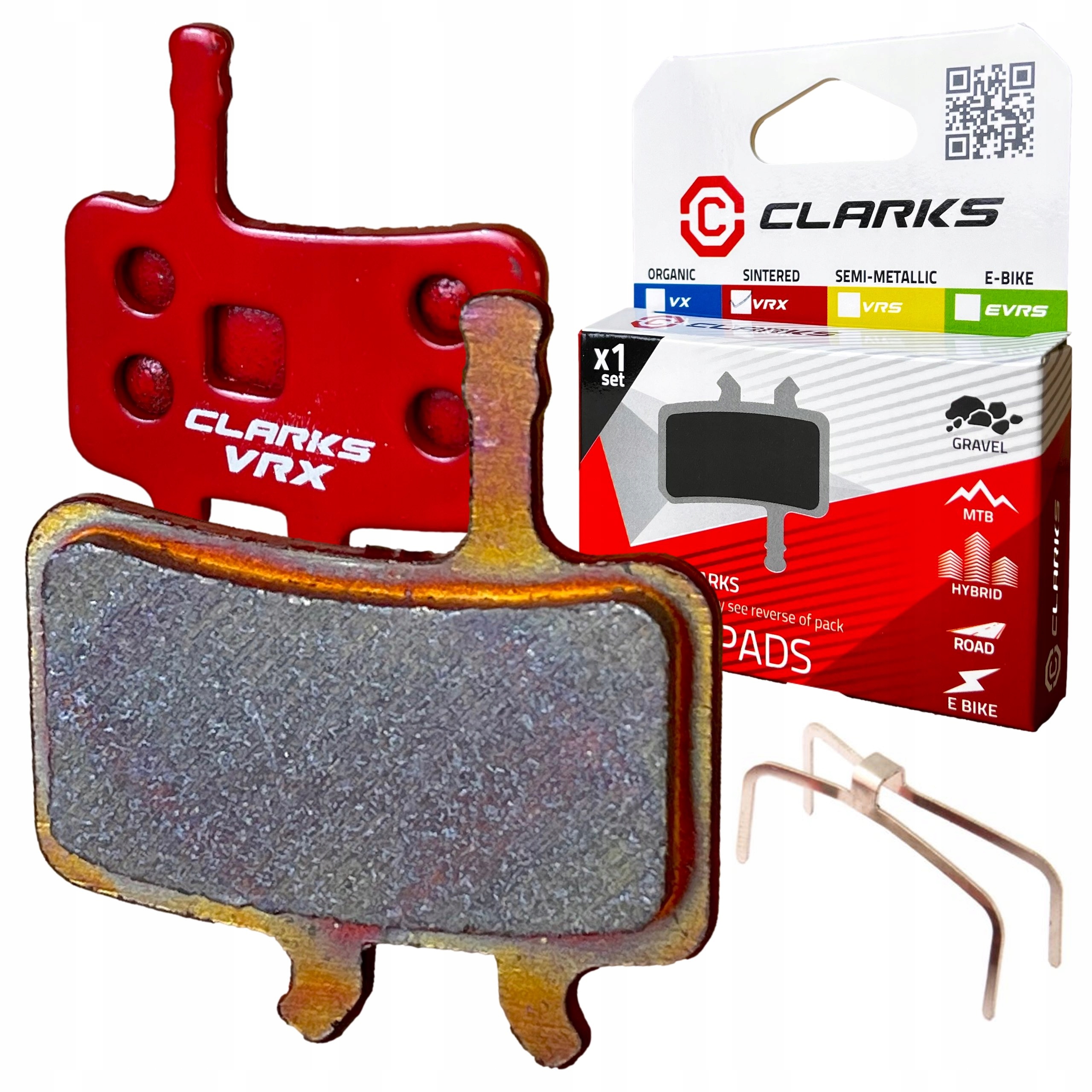 Avid Juicy BB7 Klocki Hamulcowe Metaliczne Clarks VRX813 Trwałe Komplet