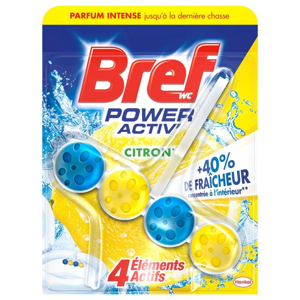 

Bref Citron Zawieszka do Wc Toalety Kulki 50g Fr