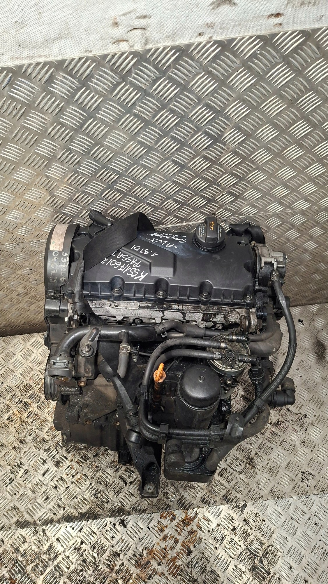 engine Z UKLADEM PALIWOWYM VW PASSAT B5 FL 1.9TDI AWX