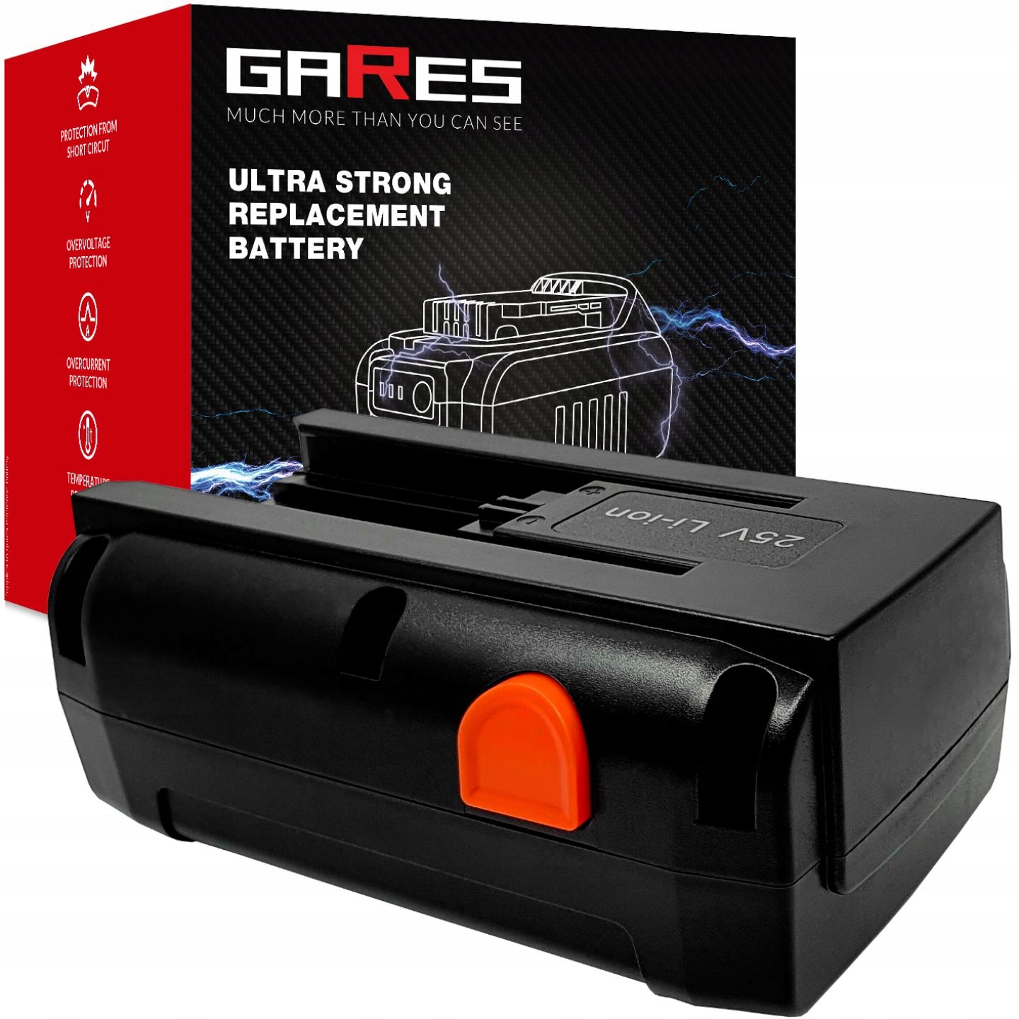 Akumulátorová batéria pre Gardena 380 Ec Li Accu 4025-20 25V 25,2V 4Ah 4,0Ah