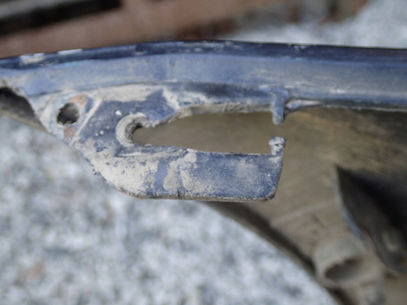 bumper front front BMW 7 VII F01 2009-2012R