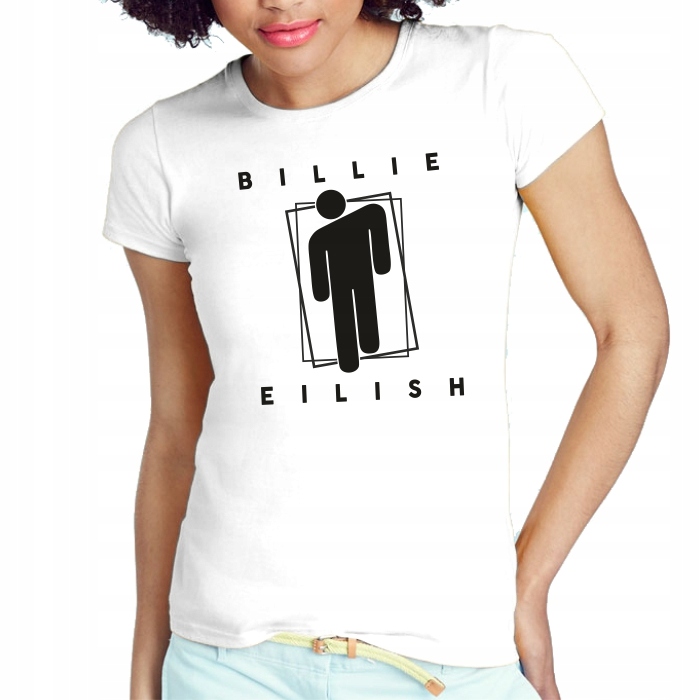 

Damska Koszulka Billie Eilish Koncert Bad Guy - S