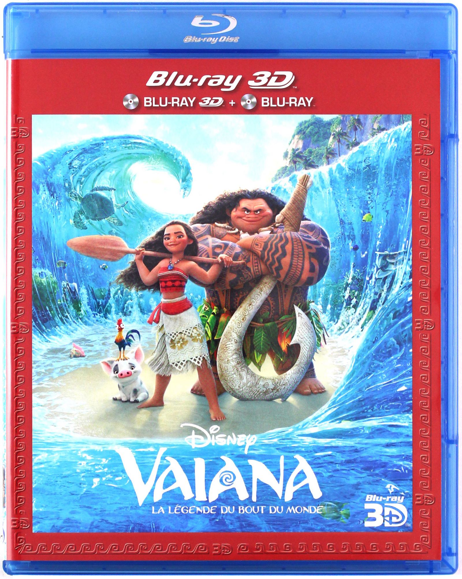 Moana (vaiana: Skarb Oceanu) (disney) (blu-ray 3D)