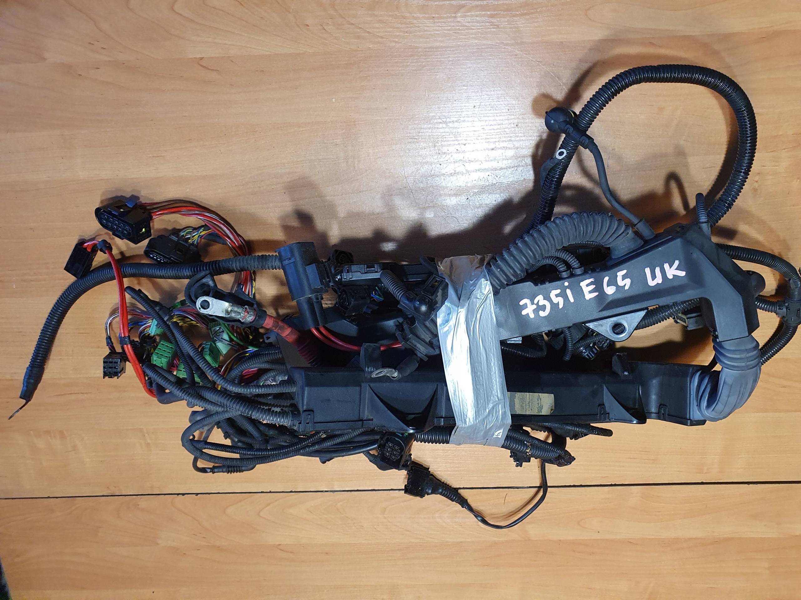 7510445 - BMW E65 N62 3.6 4.4 V8 жгут проводов двигателя