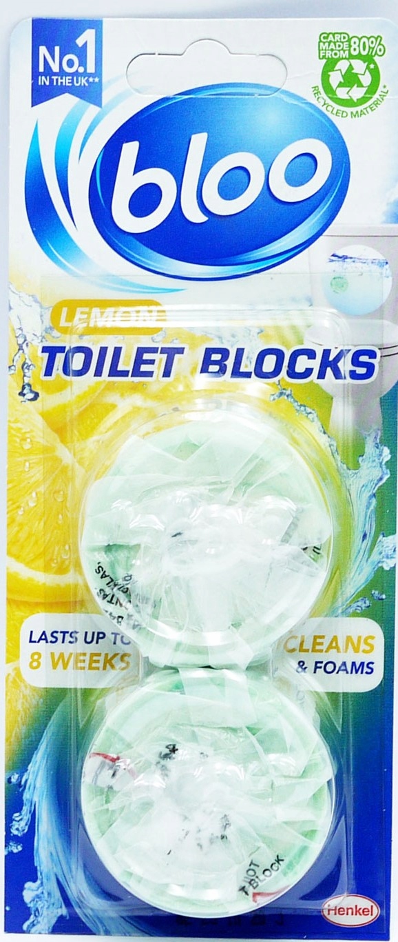 

Bloo kostka do spłuczki Wc Lemon 2x38g