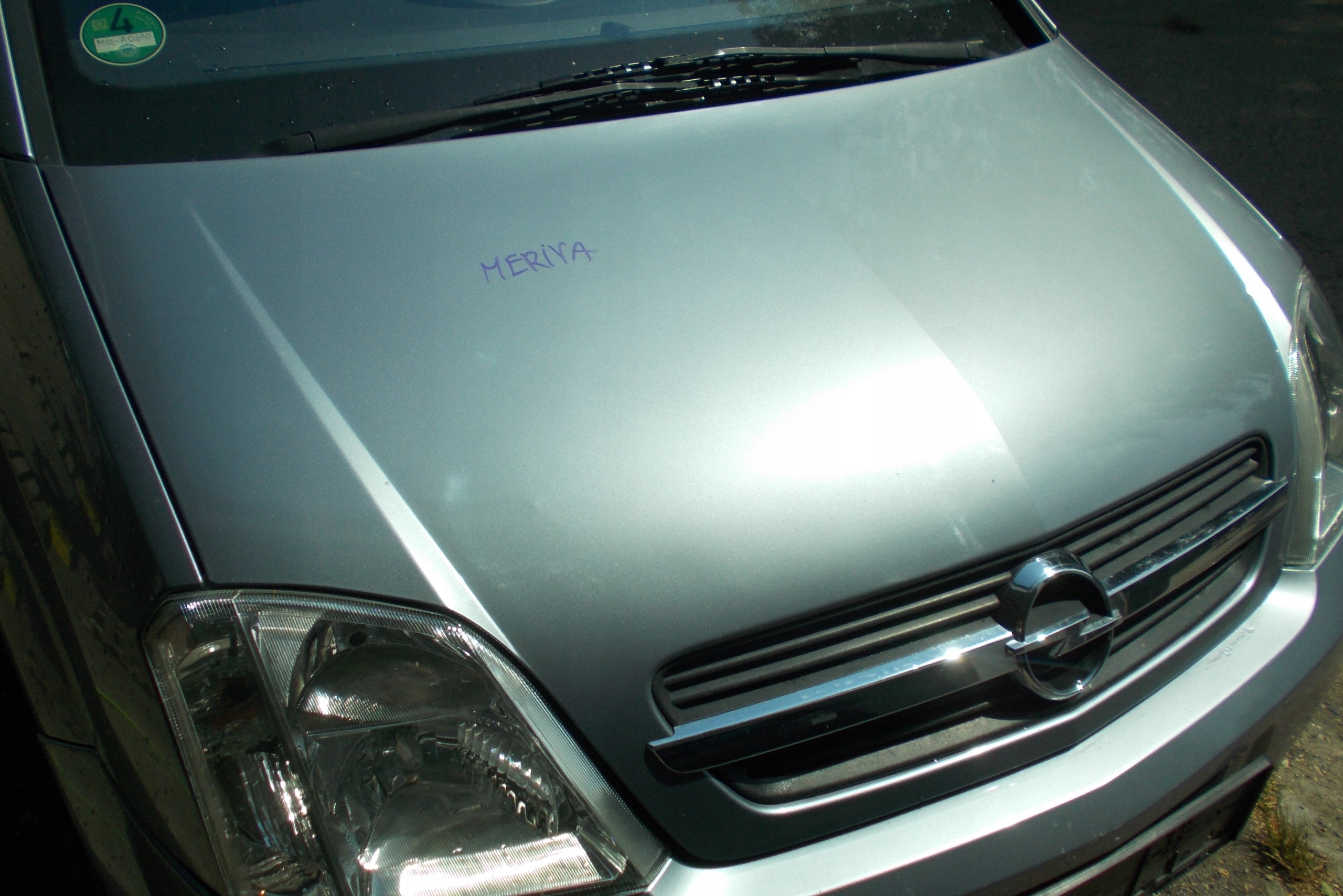 OPEL MERIVA A Z163 bonnet grill