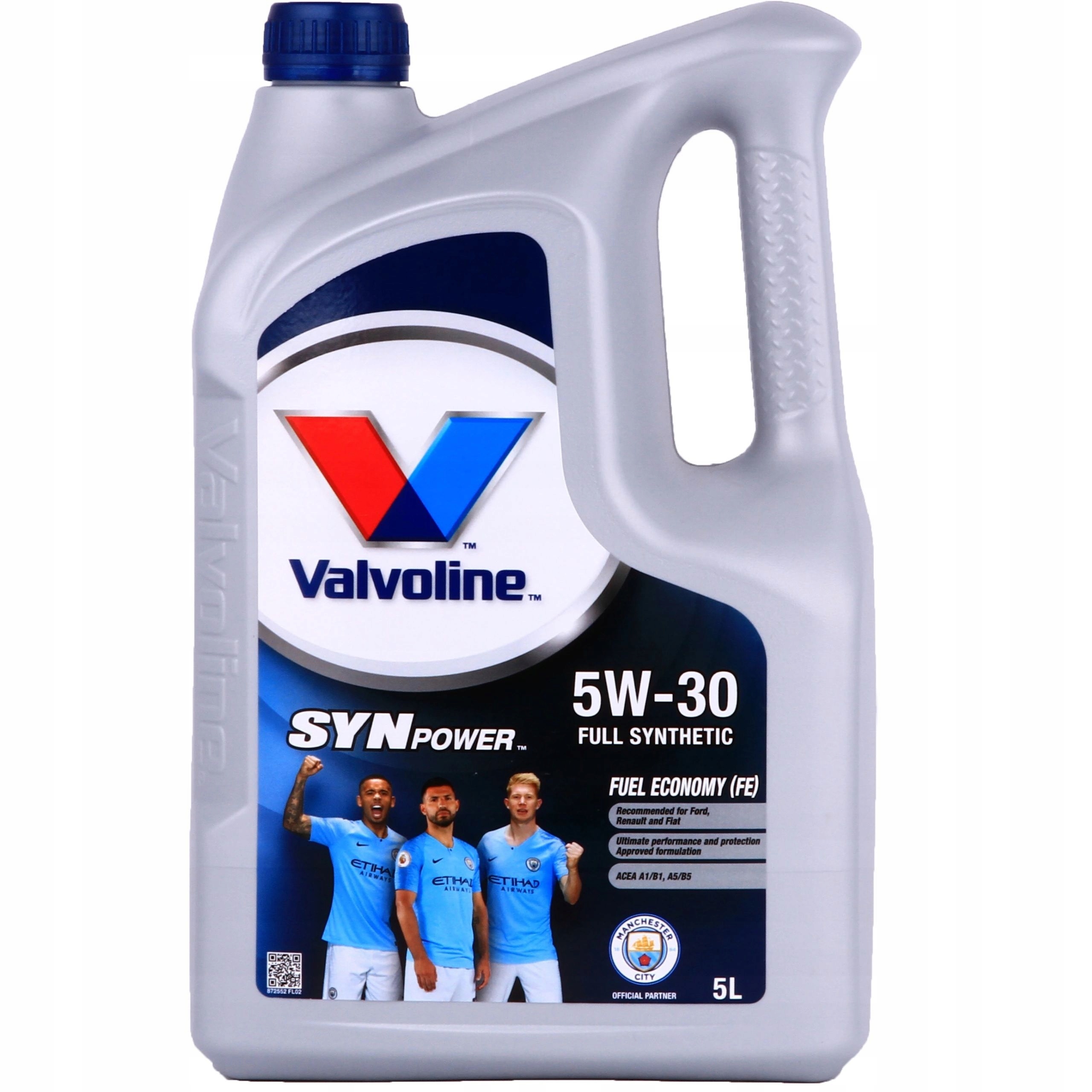 

Olej Silnikowy 5W-30 5L Synpower Fe Valvoline