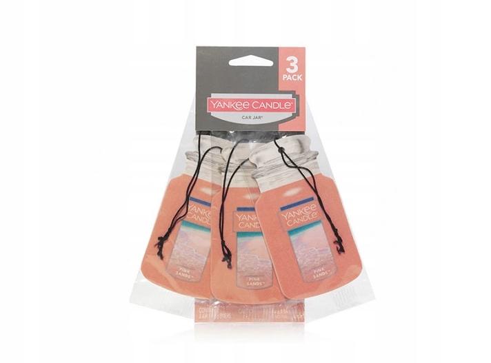 

Yankee Candle Car Jar 3 Pack Pink Sands
