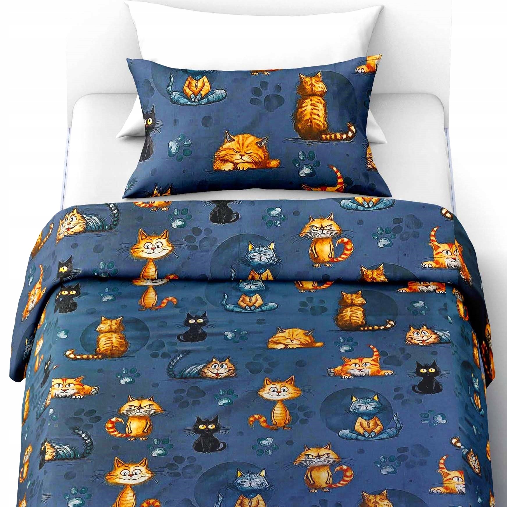 Povlečení 160x200+1x70x80 100% Bavlna Přírodní antialergické eko povlečení