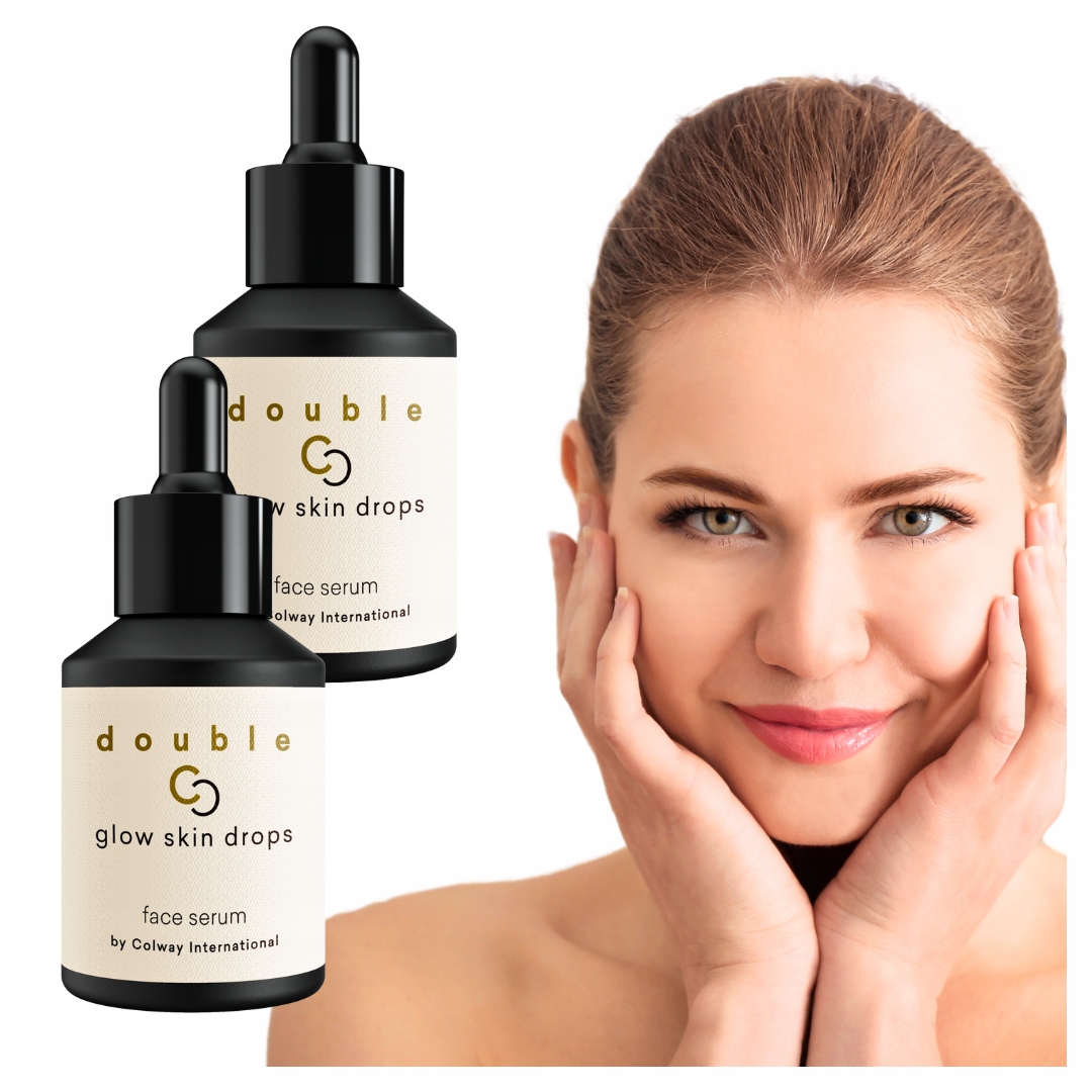 2x Rozjasňující sérum Double C Glow skin drops Colway 30 ml