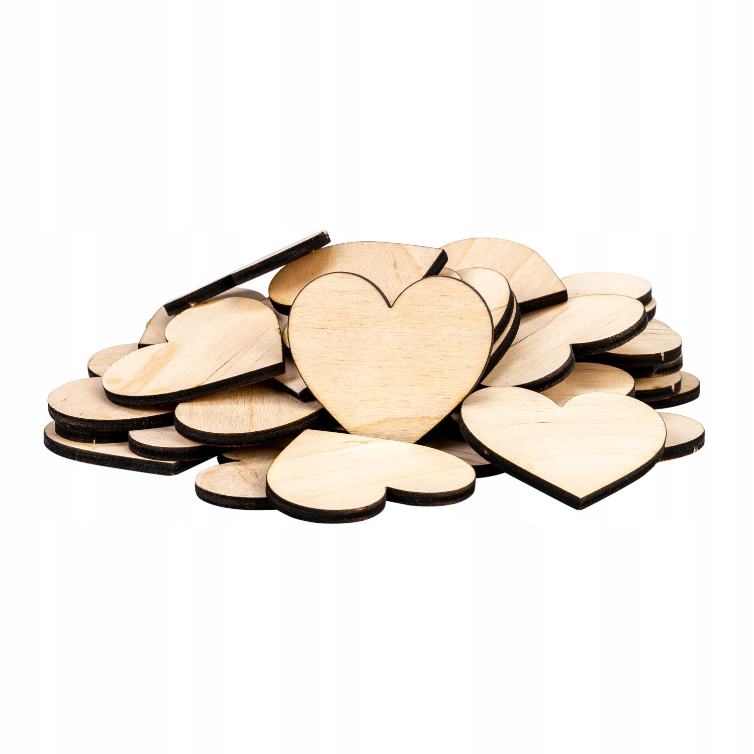 

Serduszka ze sklejki na życzenia wesele