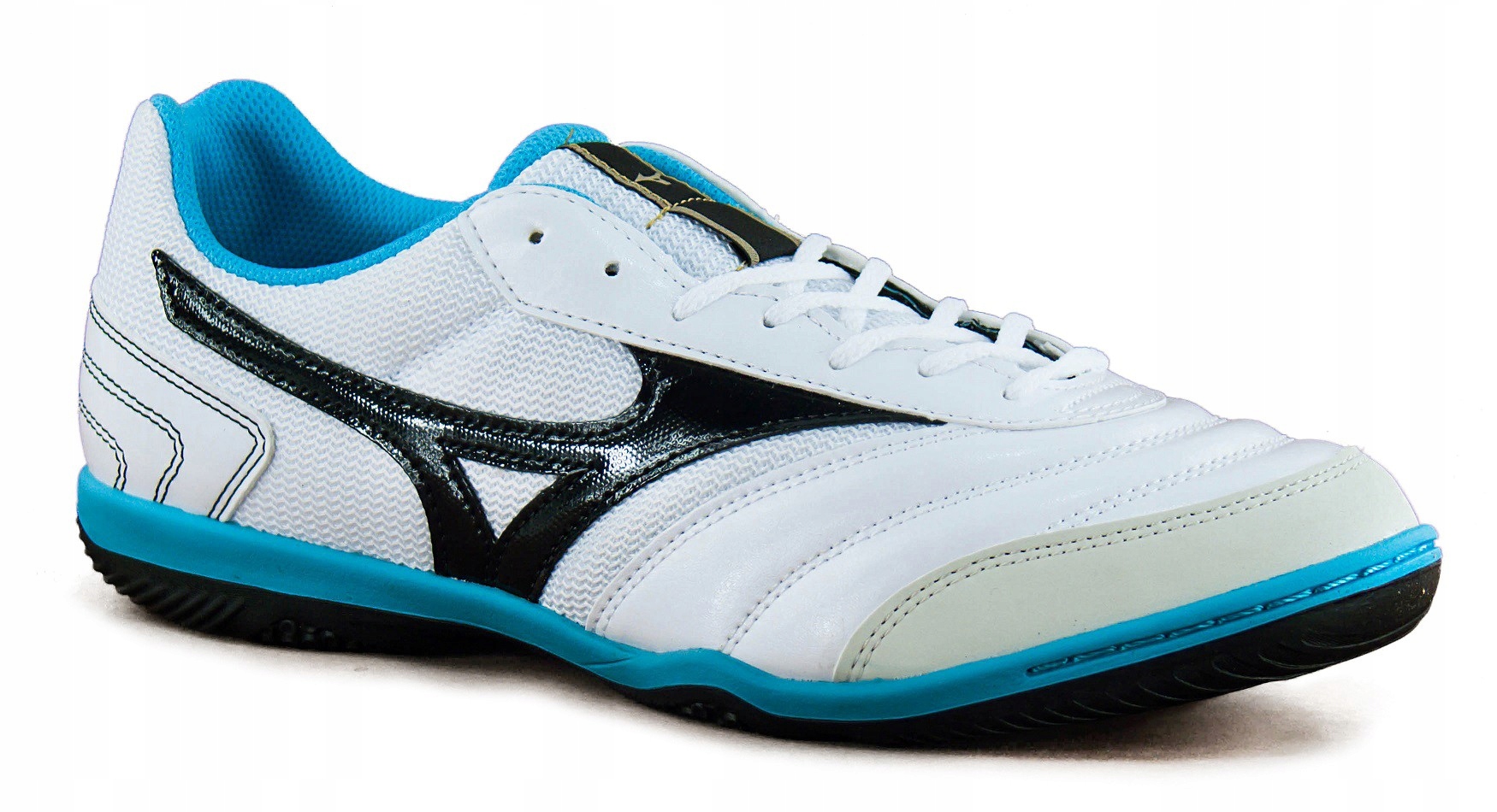 Mizuno Mrl Sala Club In Buty Piłkarskie Męskie Q1GA220309 Biały/Czarny/Nieb