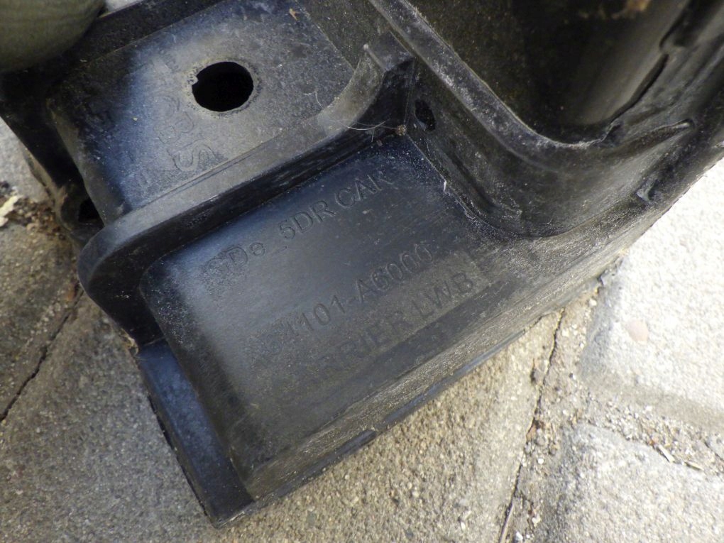 HYUNDAI I30 2 II 2012- 64101-A6000 support panel for radiators pillar