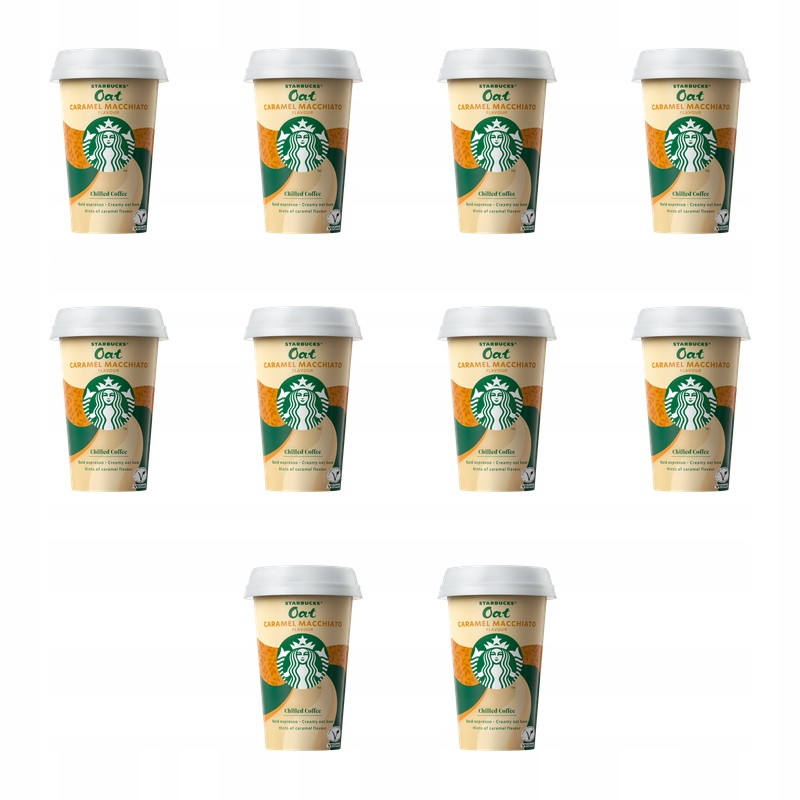 Starbucks Oat Caramel Macchiato 220 ml X10