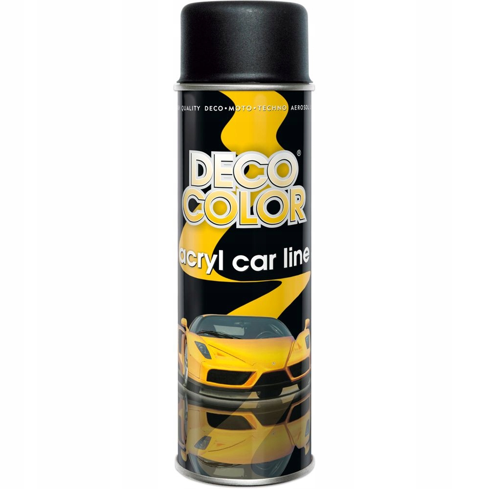 

Deco Color Lakier Czarny Mat Akrylowy spray 500ml