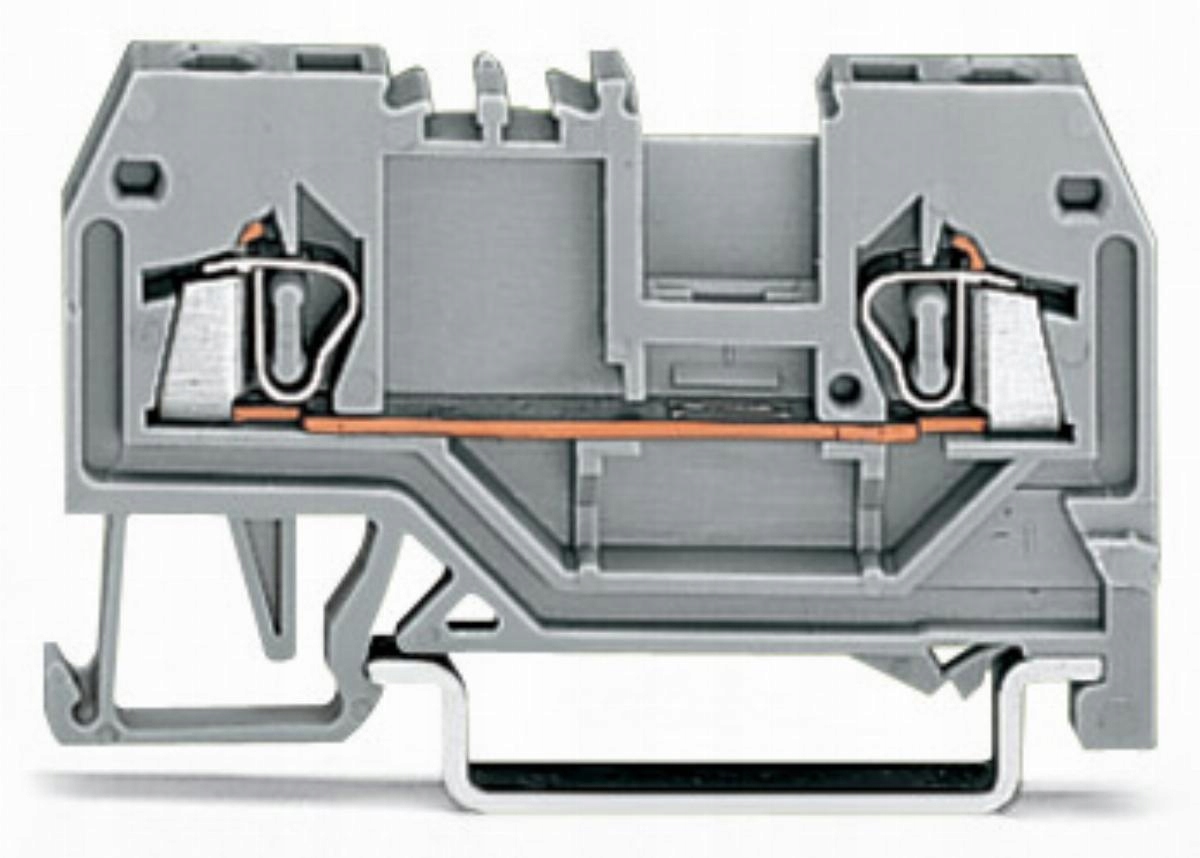 Złączka 2-przewodowa 1,5 mm² szara WAGO 279-901