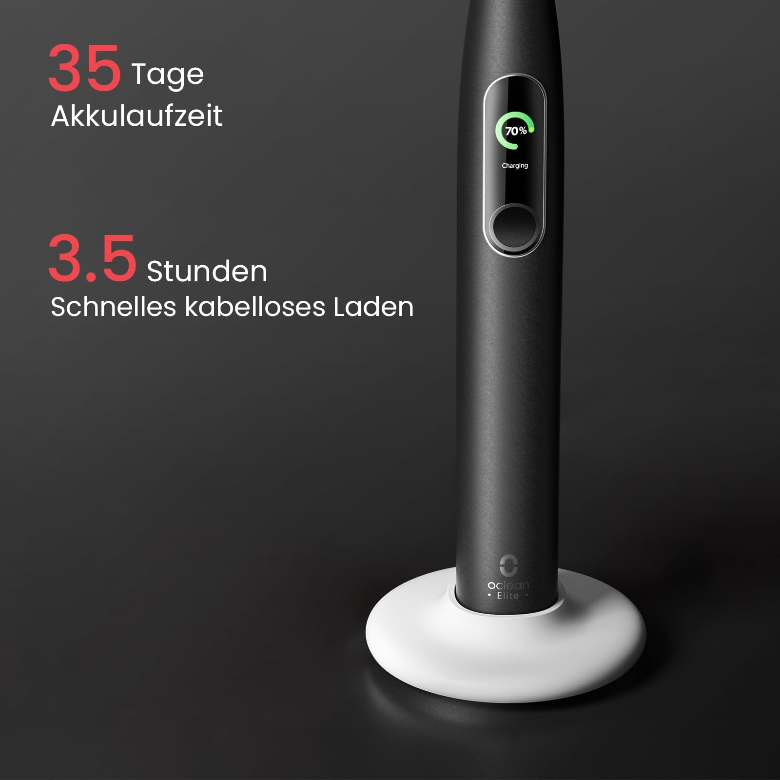 OCLEAN Zestaw Szczoteczka Soniczna X Series Pro Elite 7 Główki Etui Uchwyt — miniatura 6