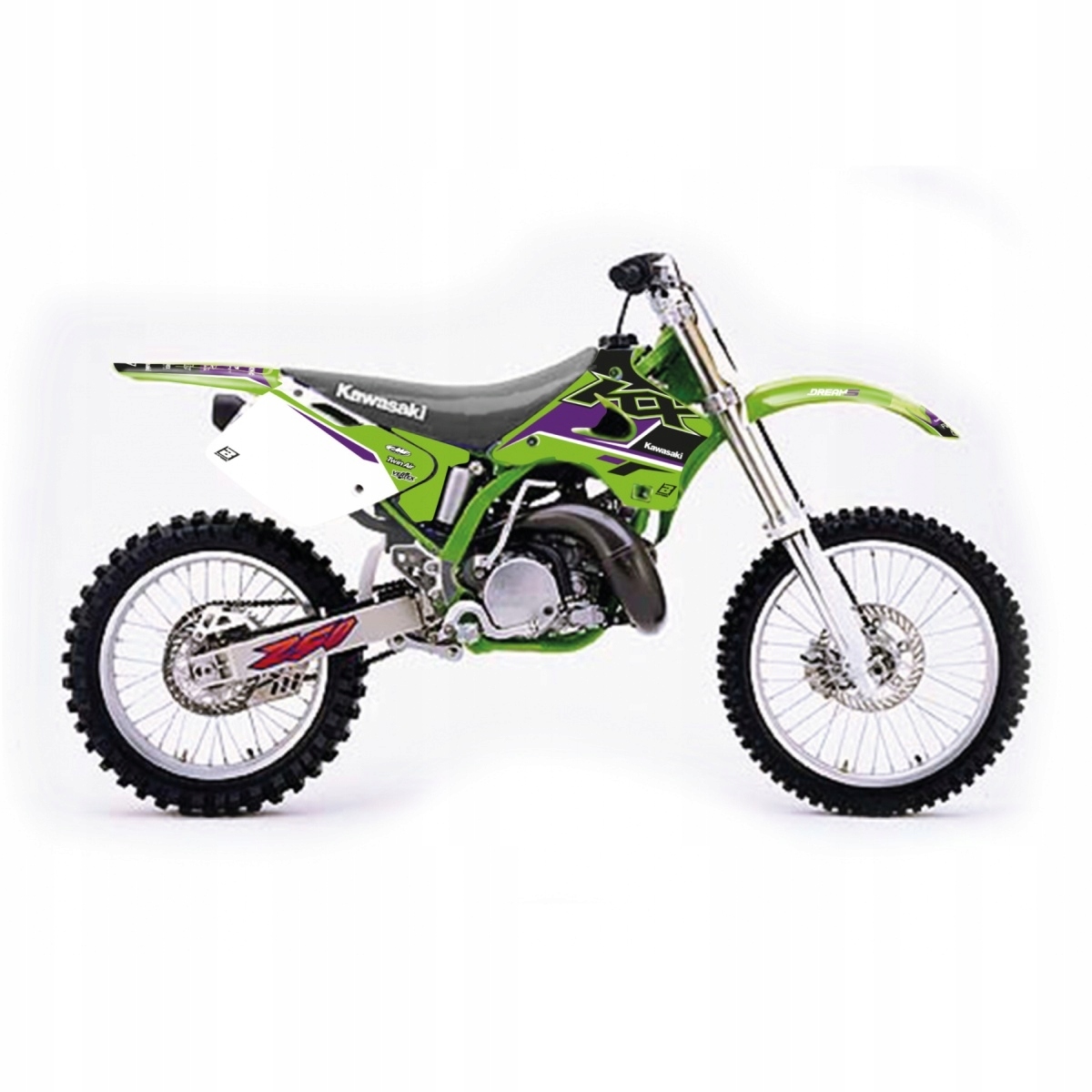 Blackbird Sada Nálepiek (oklein) Kawasaki Kx 125/250 '94-'98 Dream 5 Kol