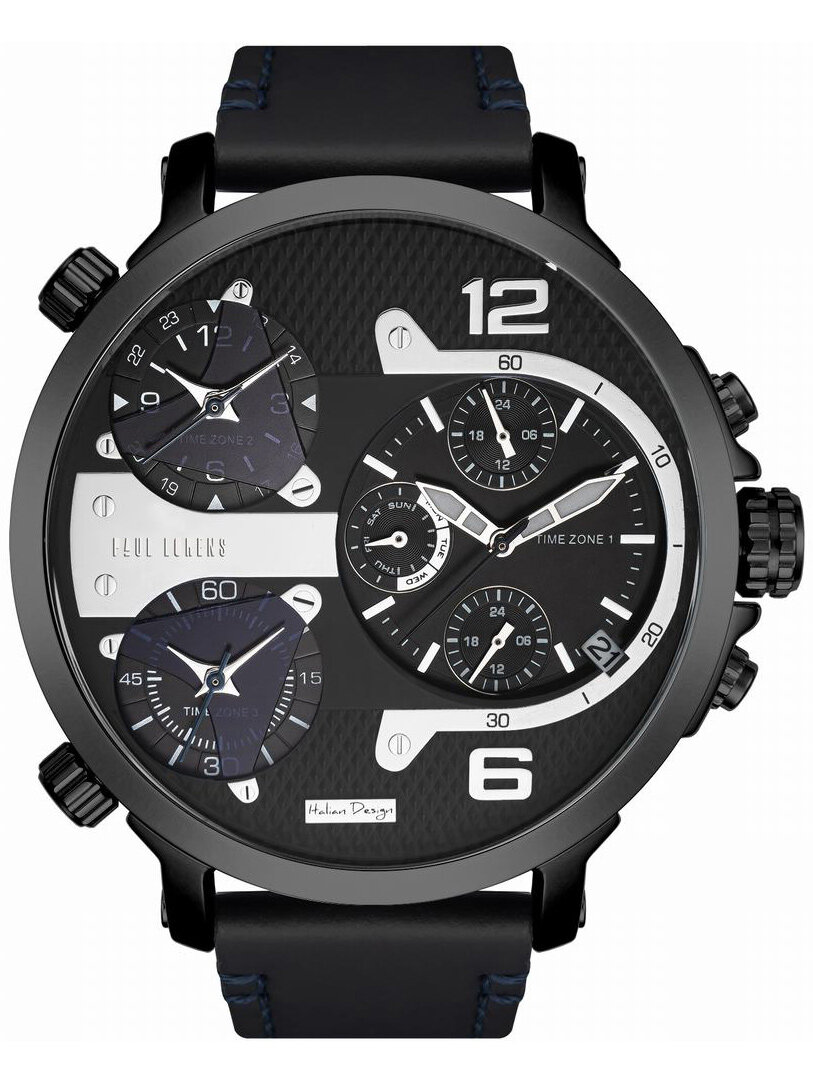 Pánské Hodinky Paul Lorens PL11706A2-1A1 Box Gravírování