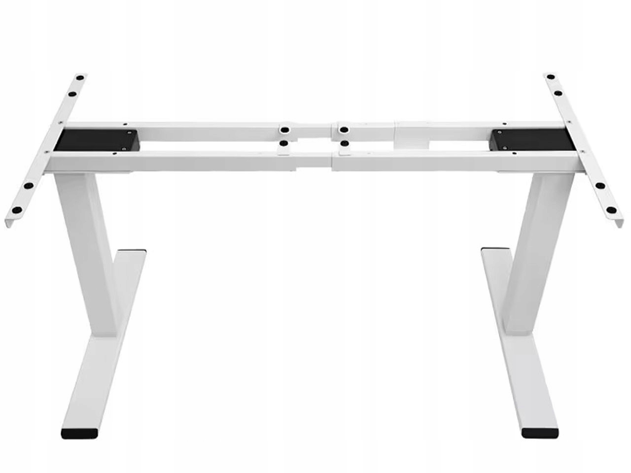 Veľký obdĺžnikový písací stôl 170 x 127 cm, biely, vhodný na prácu, moderný, stabilný