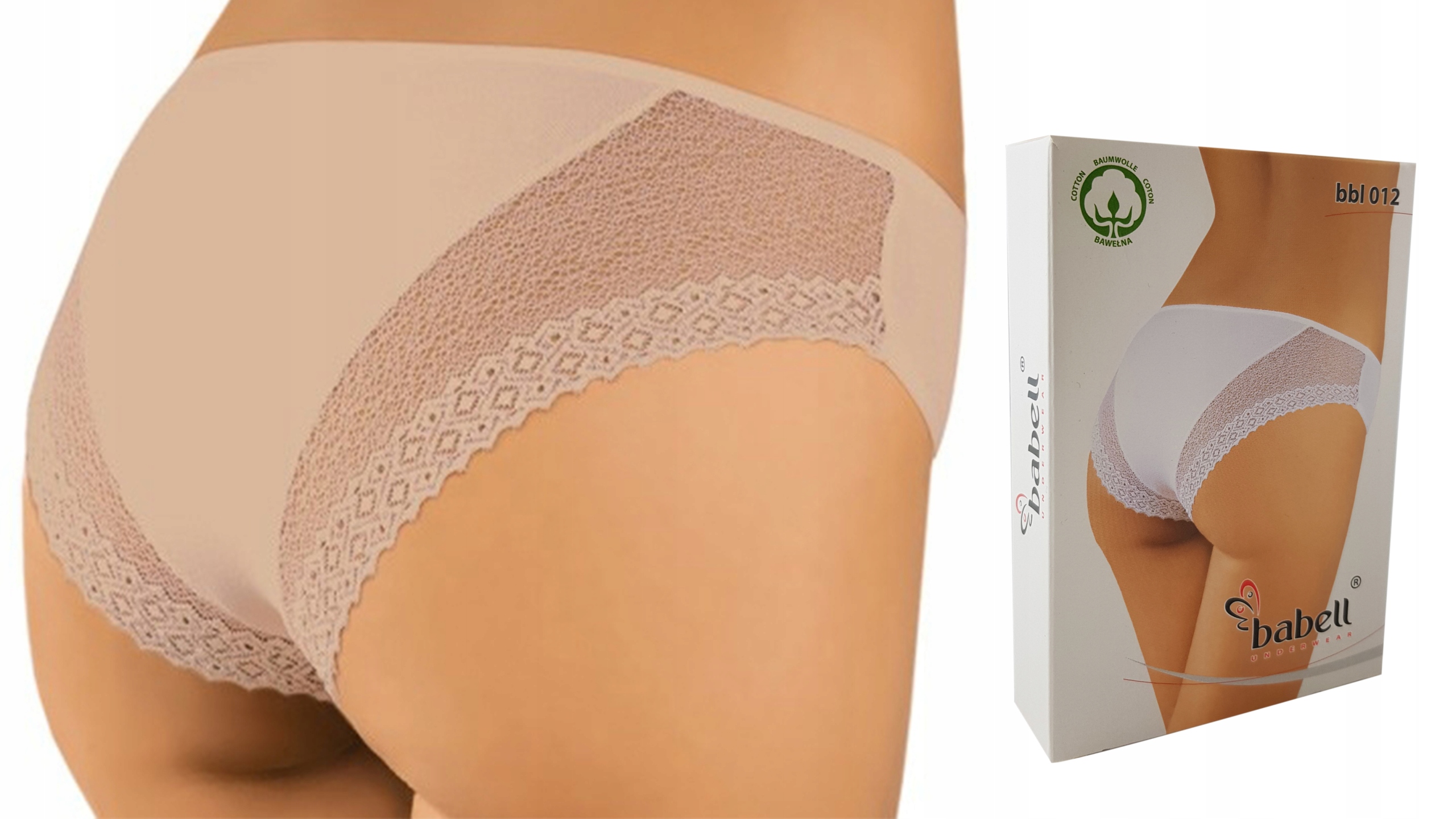 

Babell Figi Damskie bbl 012 , Beżowe , XL