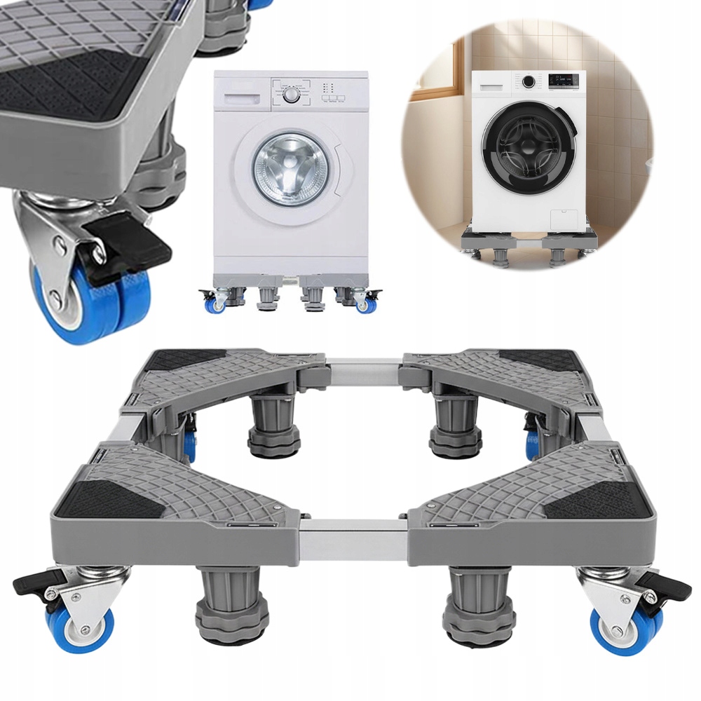 Regulowana Podstawa Pralki Z Antypoślizgową Funkcją Amortyzacji Uderzeń