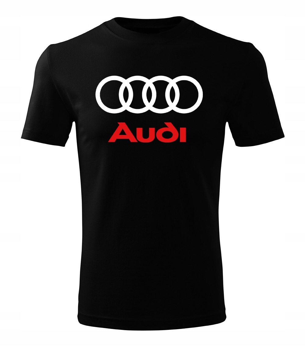 

Koszulka Męska Audi Logo A5 A6 Prezent M