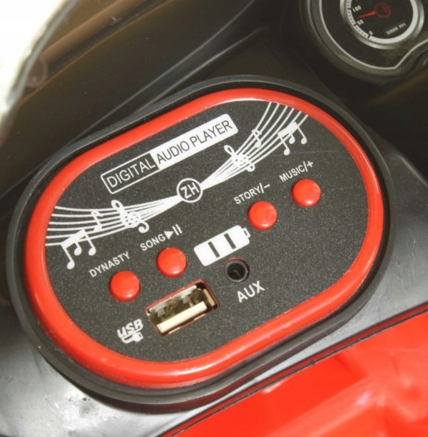 AUTKO AUTO NA AKUMULATOR PILOT DLA DZIECI CABRIO Kolor dominujący odcienie czerwieni