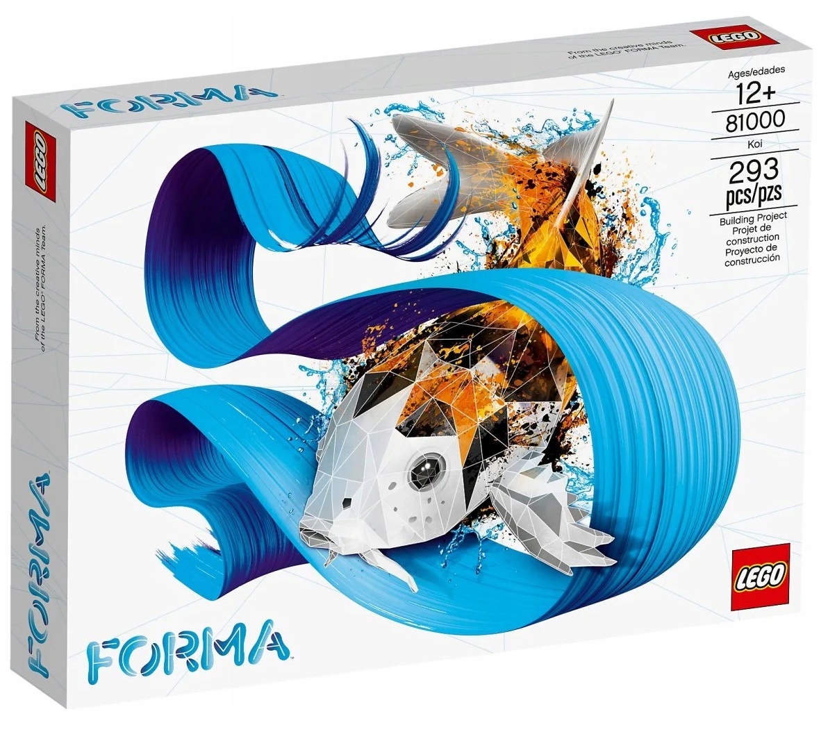 81000 Lego Forma Technic Koi Misb karp ryba Japońska rybka Japonia