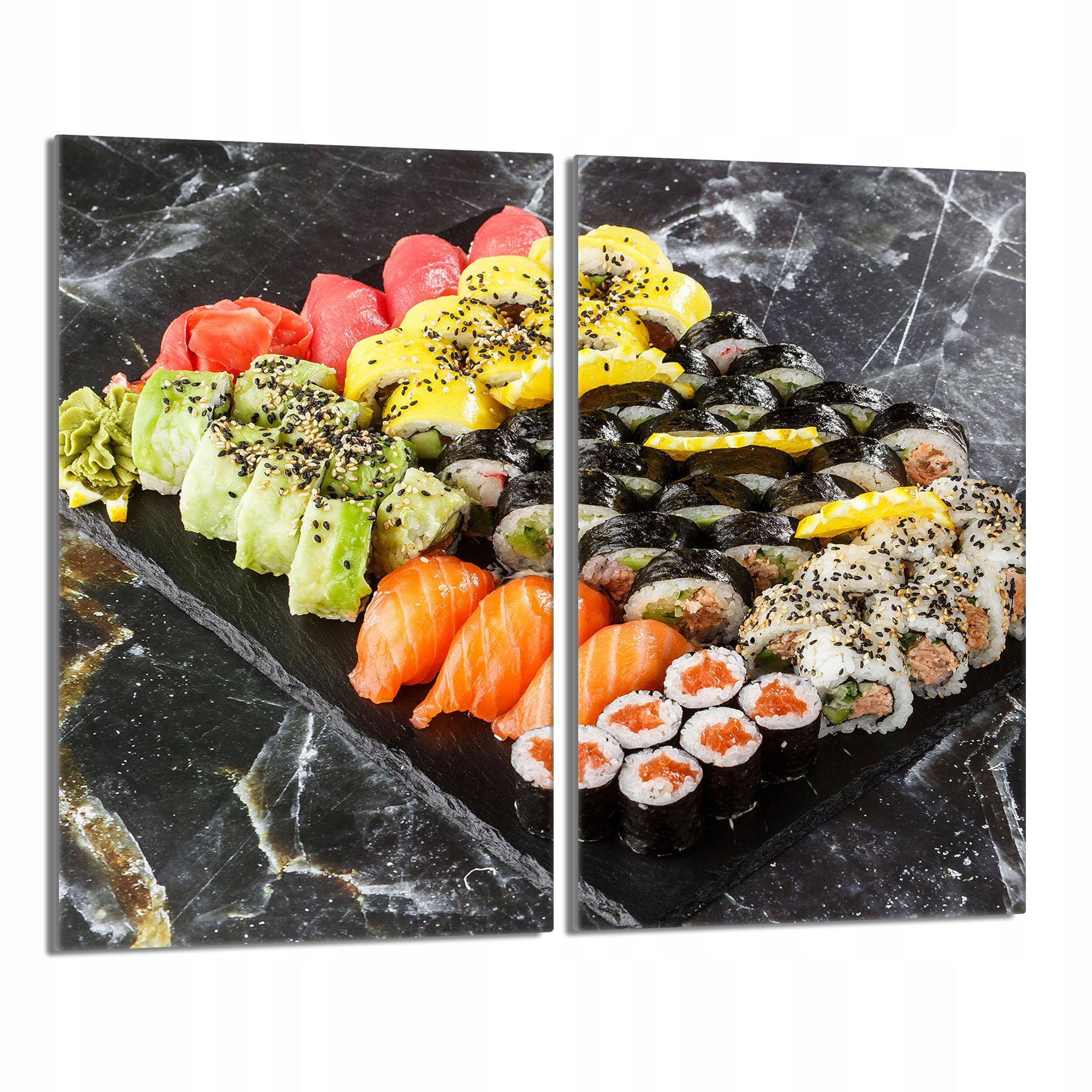 Skleněná ochranná deska na sporák 2x30x52 Sushi Do Kuchyně