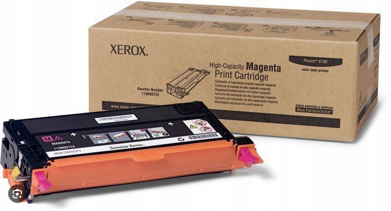 Toner Oryg. Xerox 113R00724 Phaser 6180 Czerwony