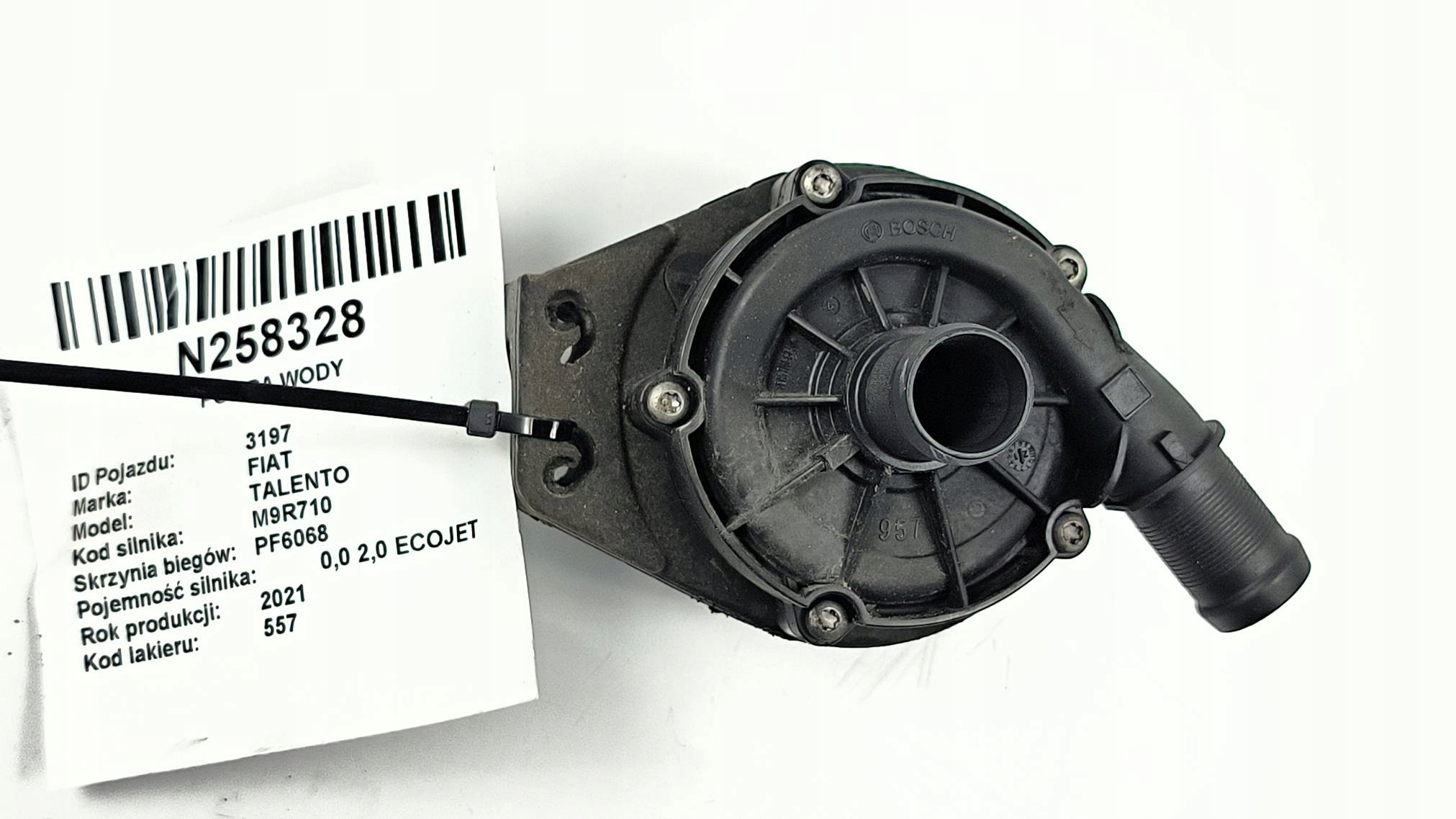 water pump 210100113R FIAT TALENTO