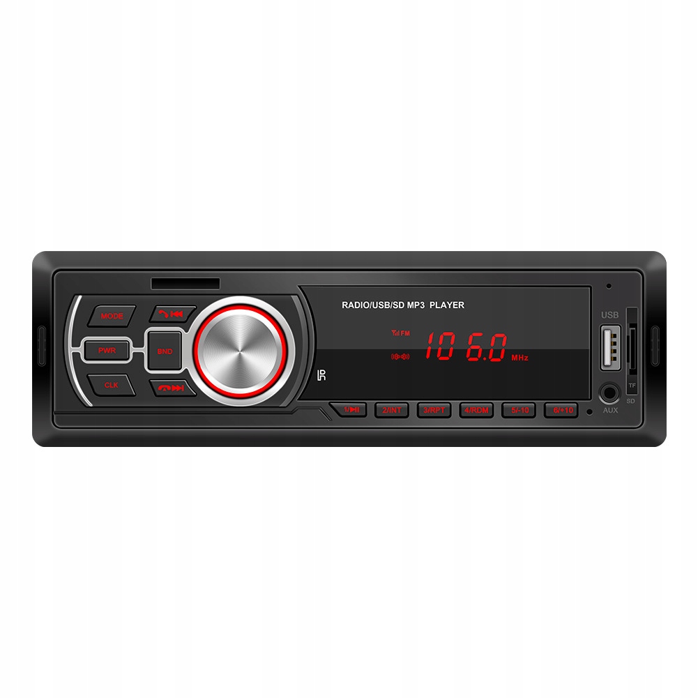 RADIO SAMOCHODOWE BLUETOOTH 1 DIN MP3 USB SD MIROFON AUX PILOT 4x25W Marka DDK
