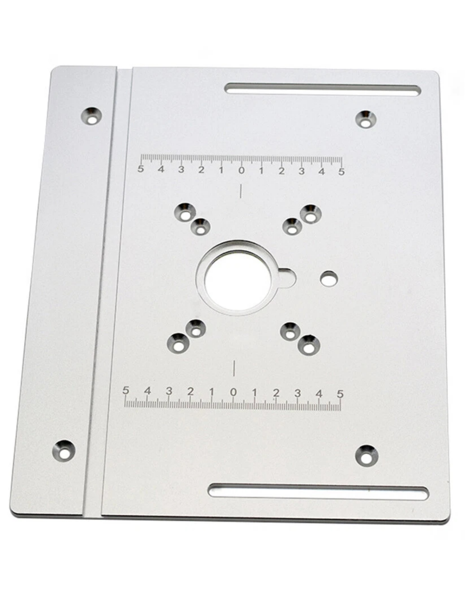Aluminiowa płyta do stołu frezarskiego Regmag 240 × 200 mm – Wygodne ustawianie materiału