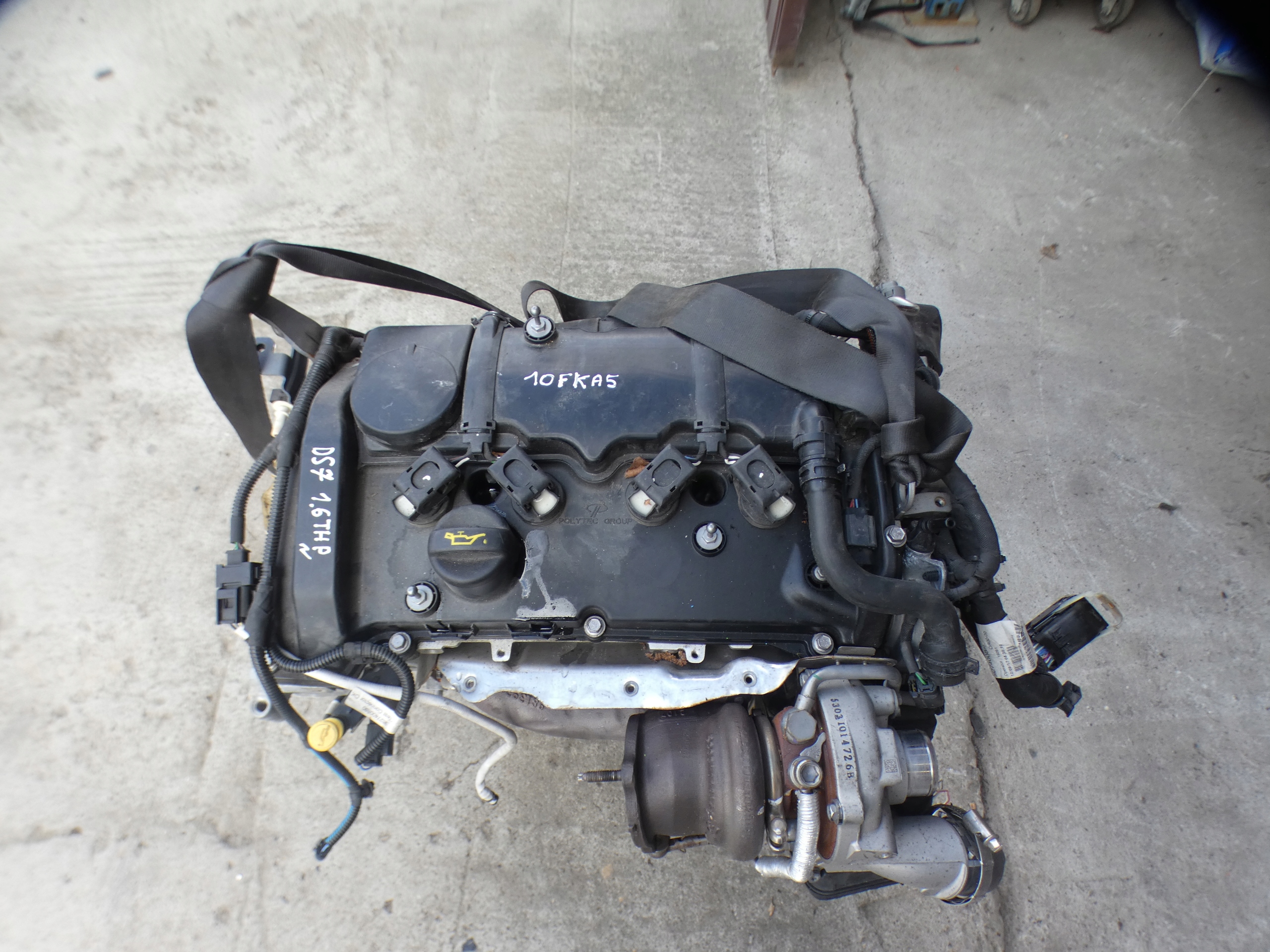 engine PEUGEOT CITROEN OPEL 1.6 THP engine PSA5G06 10FKA5