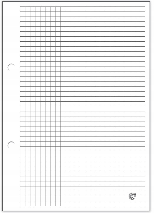 

Wkład do segregatora A5 100k kratka Interdruk