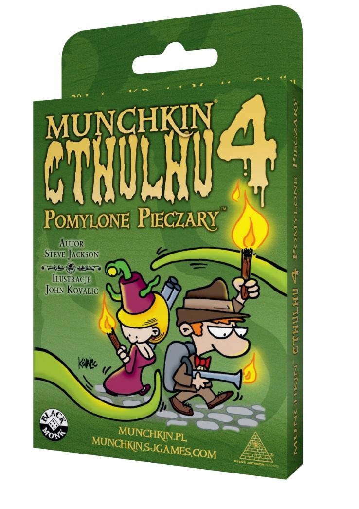 Zabawy I Gry Dla Dzieci Karty Munchkin Cthulhu 4 Pomylone Stymuluje Umysł