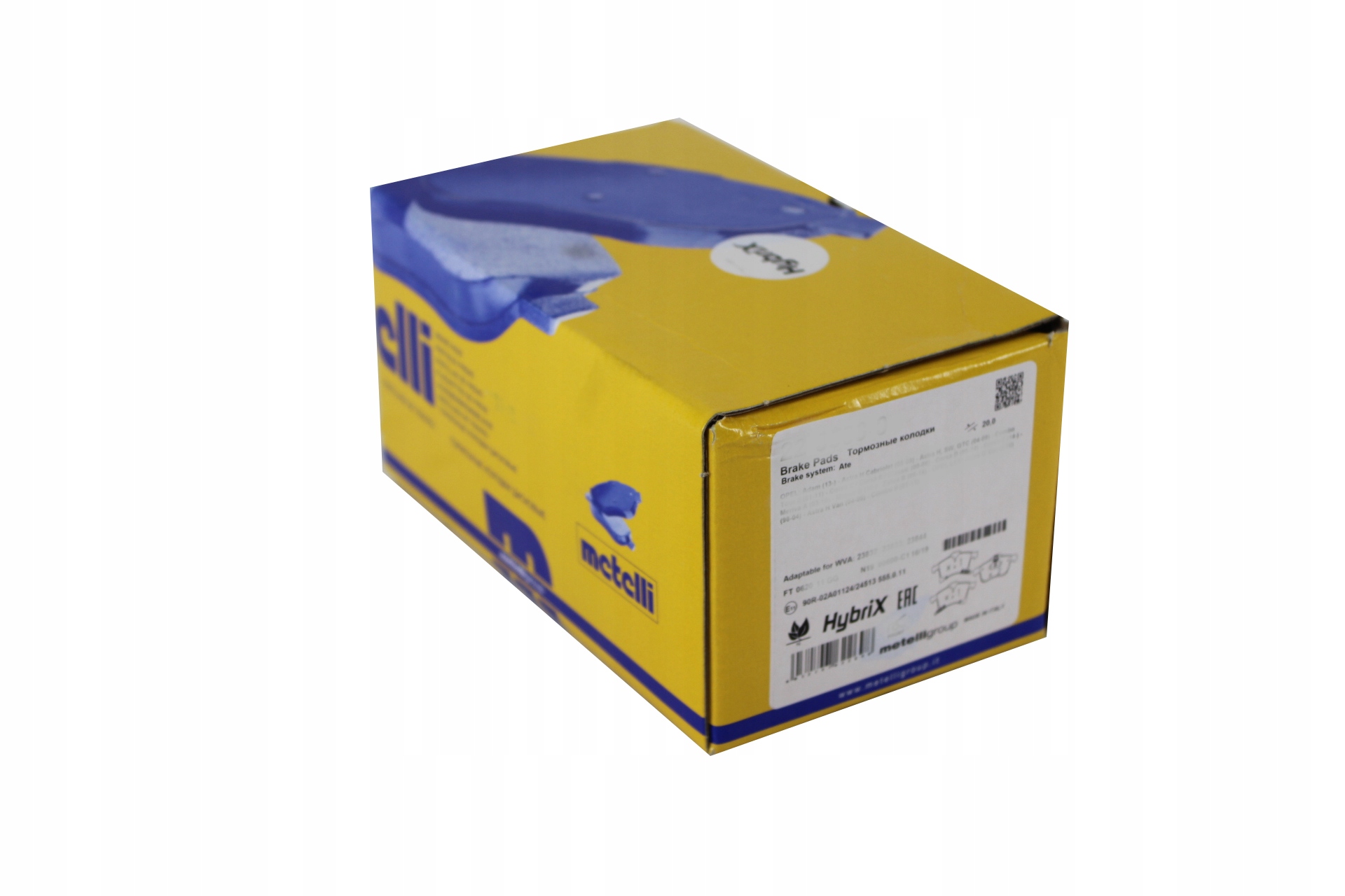 METELLI Колодки тормозное зад. KIA SPORTAGE 04- ЗАД.