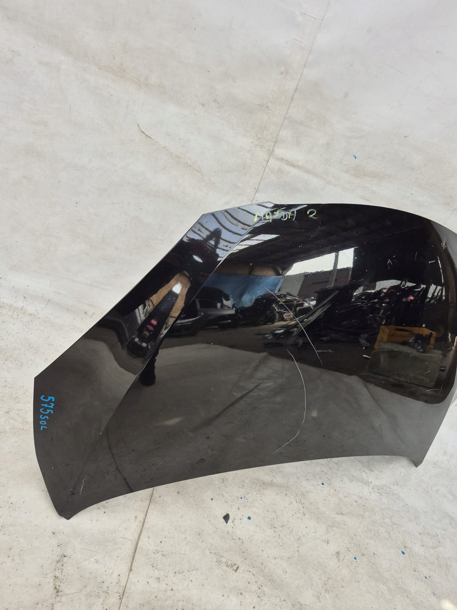 MAZDA 2 II DE 07- bonnet soundproofing