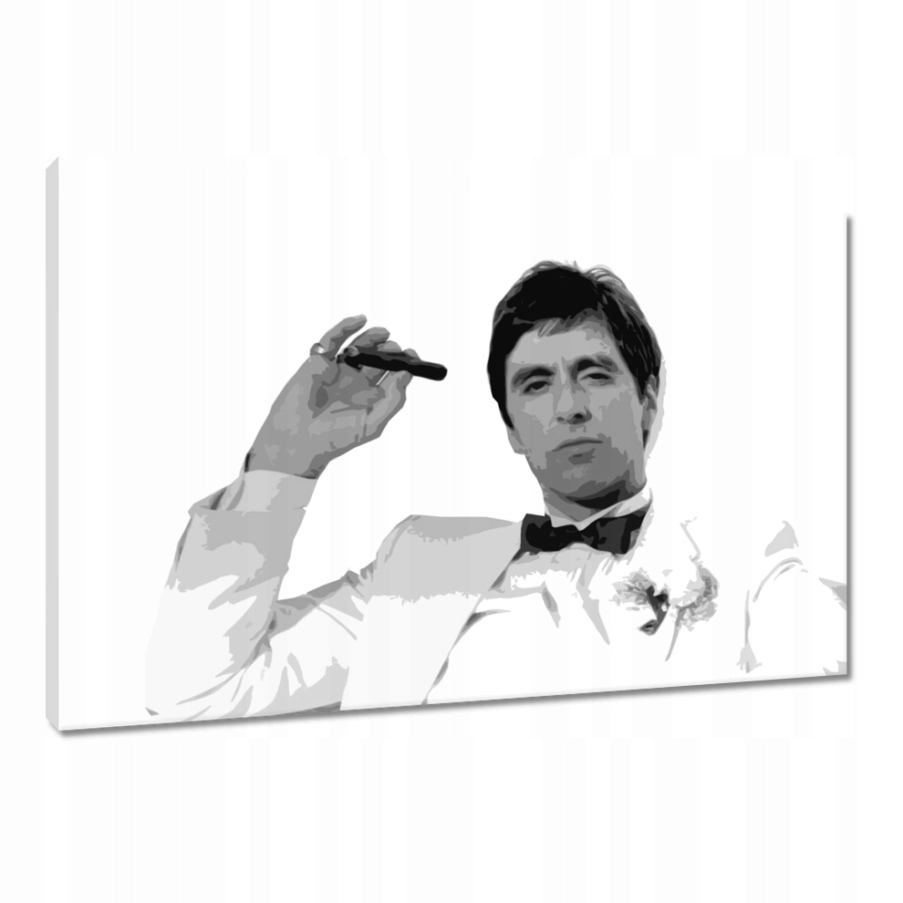 Obraz 120x80 Al Pacino Scarface (Zjizvená tvář)